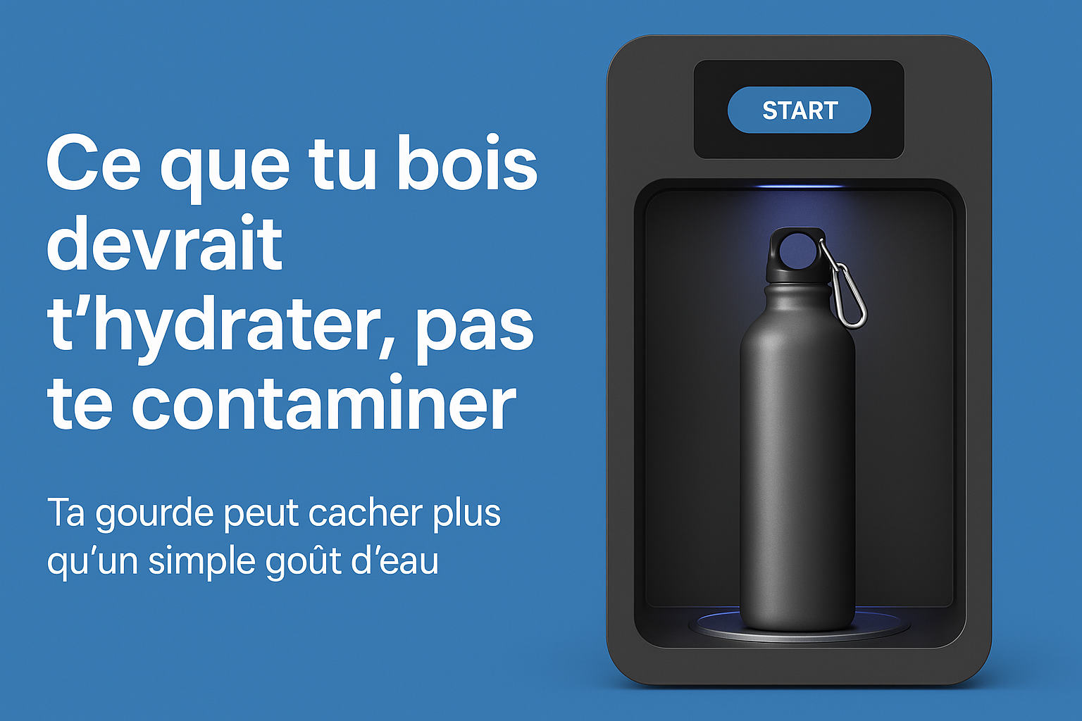 Machine BlueKiosk dans une salle de sport